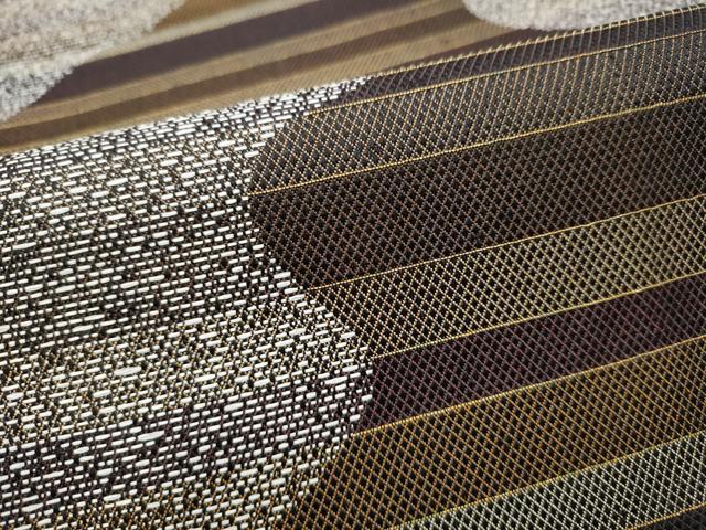 平和屋着物○伝統工芸士 和田正勝 両面 全通柄袋帯 道長横