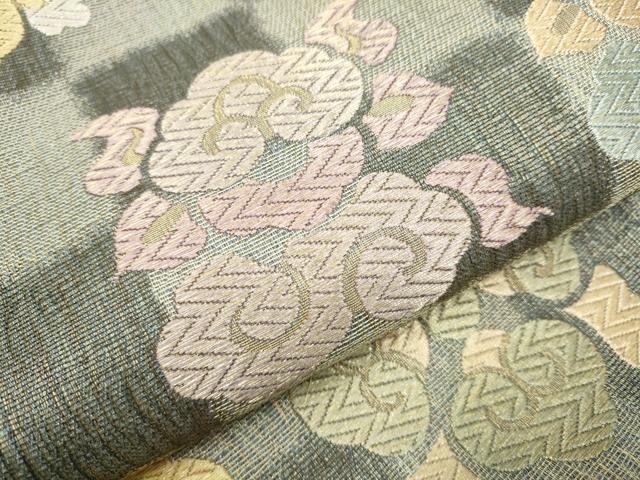 平和屋着物○京の名工 染匠 越後屋通博 六通柄袋帯