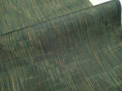 平和屋着物●両面　六通柄袋帯　色紙重ね草花文　金糸　正絹　逸品　CABB5643hy