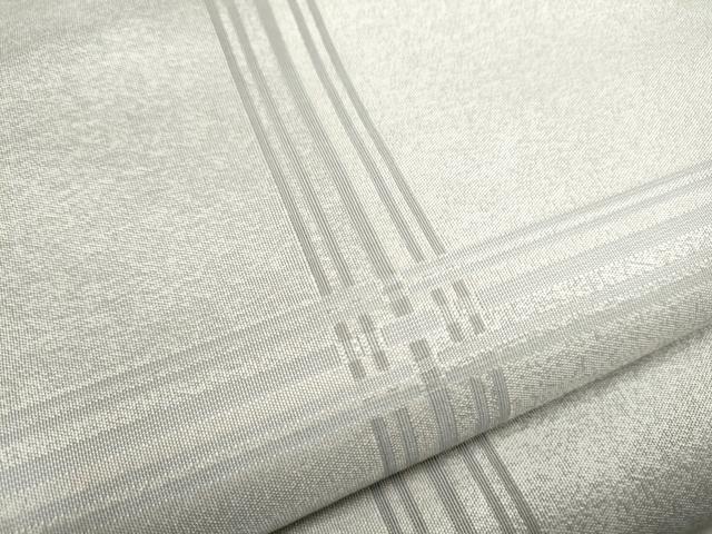 平和屋着物○織楽浅野 全通柄袋帯 格子柄 正絹 逸品 CABB5727hy