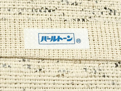 平和屋着物●九寸名古屋帯　玉虫正直作　手織の里　古代双紙布　霞文　証紙付き　正絹　逸品　CABB5747hy