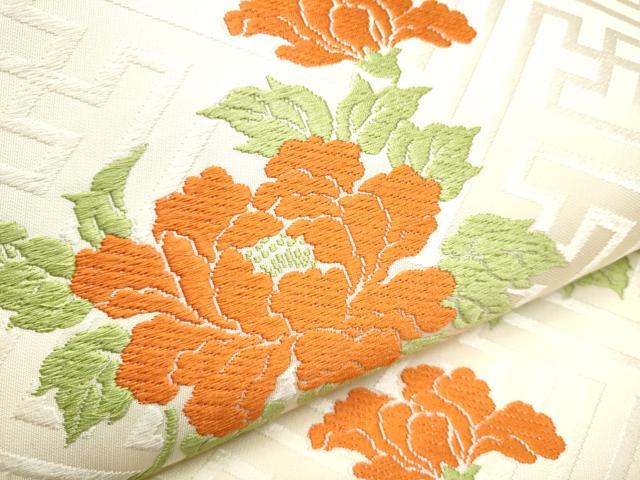 平和屋着物○俵屋 人間国宝 喜多川平朗 有職織物 九寸名古屋帯