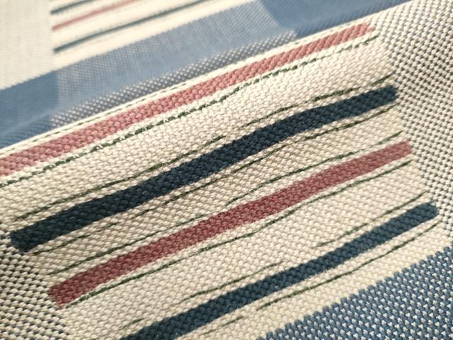 平和屋着物●八寸名古屋帯　一重帯　市丸霞文　正絹　逸品　CABB5909hy