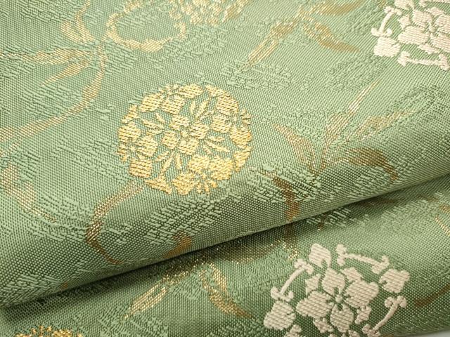 平和屋着物●六通柄袋帯　虹工房　草木染　鳳彩錦　本金箔　正絹　逸品　CABB5972hy