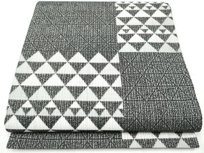 平和屋着物●六通柄袋帯　鱗文様　さが美扱い　正絹　逸品　CABB5978hy