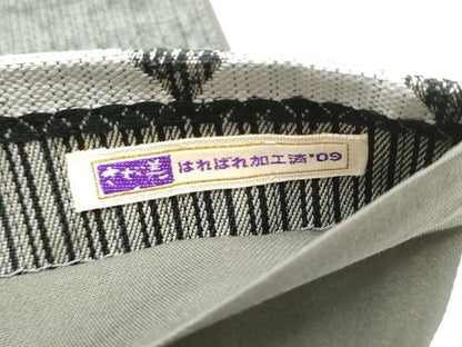 平和屋着物●六通柄袋帯　鱗文様　さが美扱い　正絹　逸品　CABB5978hy