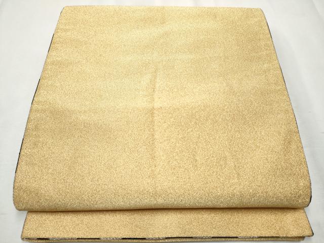 平和屋着物●国際的伝統工芸作家　十二代・藤林徳扇　苑寿　両面　全通柄袋帯　亀甲繋ぎ　宝石箔　金銀糸　正絹　逸品　CABB5983hy