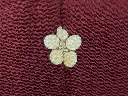 平和屋着物●豪華色留袖　刺繍　花車文　金糸　鬼しぼ縮緬　正絹　逸品　CABB6068ut