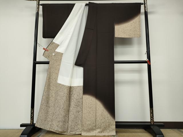 平和屋着物○夢一光 村上一光 訪問着 霞文 暈し