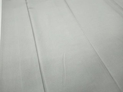平和屋着物●上質な色無地 薄梅鼠色 正絹 逸品 CABB6077ut