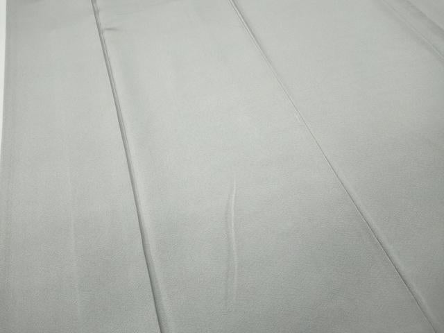 平和屋着物●上質な色無地 薄梅鼠色 正絹 逸品 CABB6077ut