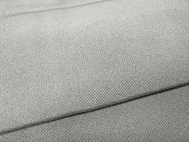 平和屋着物●上質な色無地 薄梅鼠色 正絹 逸品 CABB6077ut