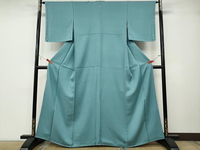 平和屋着物●上質な色無地　新橋色　正絹　逸品　未使用　CABB6085ut 平和屋着物○上質な色無地 新橋色 正絹 逸品 未使用 CABB6085ut