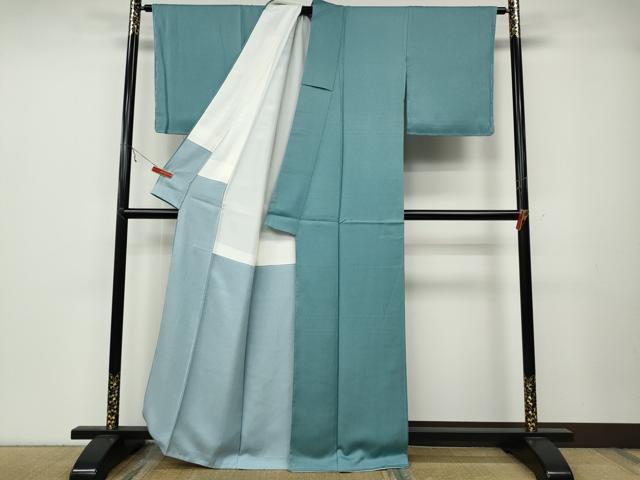 平和屋着物＊夏物　絽綴れ　八寸名古屋帯　抽象文様　正絹　逸品　DAAX0458cm 平和屋着物＊夏物 絽綴れ 八寸名古屋帯 横段草花文 金