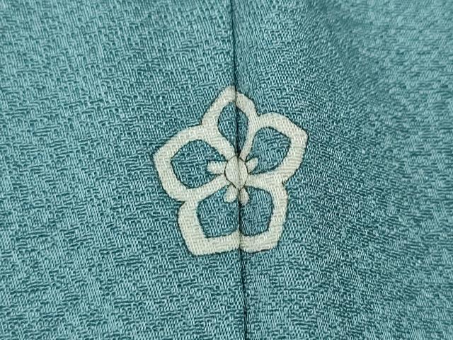 平和屋着物○上質な色無地 新橋色 正絹 逸品 未使用 CABB6085ut