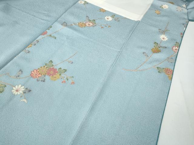 平和屋着物●上質な色無地　新橋色　正絹　逸品　未使用　CABB6085ut 平和屋着物○上質な色無地 新橋色 正絹 逸品 未使用 CABB6085ut