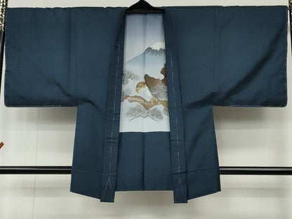 平和屋着物●男性　本場大島紬　アンサンブル　100亀甲　総詰め　正絹　逸品　未使用　CABB6086ut