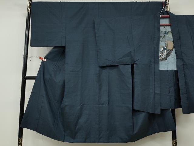 平和屋着物●男性　本場大島紬　アンサンブル　吉祥文　正絹　逸品　CABB6088ut
