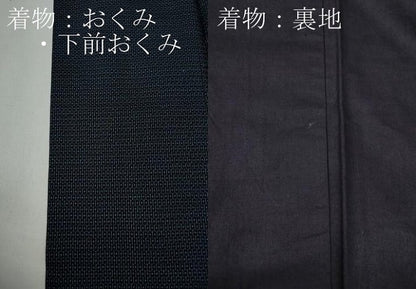 平和屋着物●男性　本場大島紬　アンサンブル　100亀甲　総詰め　正絹　逸品　CABB6090ut