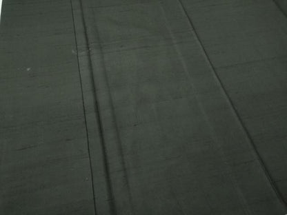 平和屋着物●男性　紬　アンサンブル　藍海松茶色　正絹　逸品　CABB6091ut