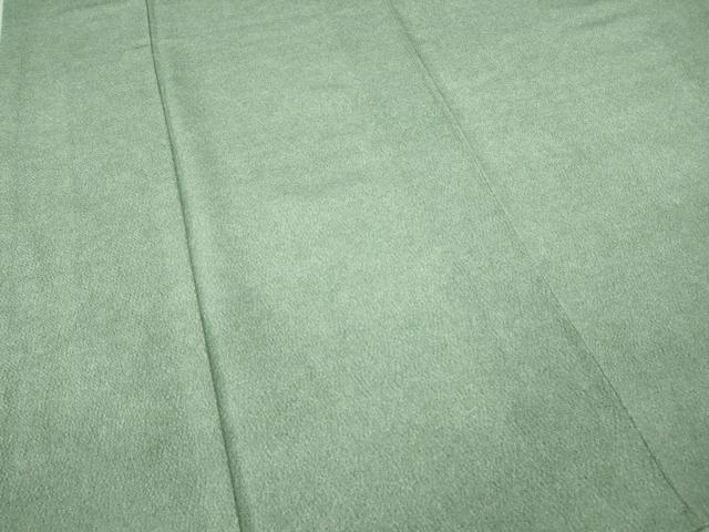 平和屋着物●江戸小紋　青木茂　鮫小紋柄　鬼しぼ縮緬　正絹　逸品　CABB6102ut