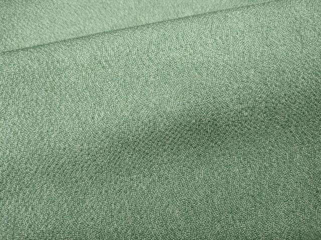 平和屋着物●江戸小紋　青木茂　鮫小紋柄　鬼しぼ縮緬　正絹　逸品　CABB6102ut