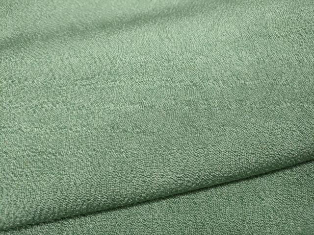 平和屋着物●江戸小紋　青木茂　鮫小紋柄　鬼しぼ縮緬　正絹　逸品　CABB6102ut