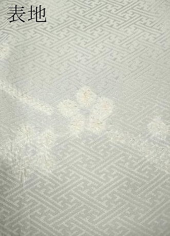 平和屋着物●訪問着　駒刺繍　絞り　エ霞花文　金彩　正絹　逸品　CABB6199ut