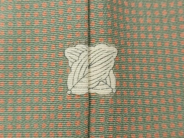 平和屋着物○江戸小紋 作家物 角通し 正絹 逸品 CABB6202ut