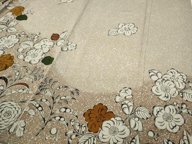 平和屋着物○訪問着 辻が花 暈し染め 金彩 正絹 逸品 CABB6210ut