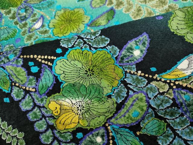 平和屋着物●豪華振袖　作家物　辻が花　絞り　暈し染め　金彩　正絹　逸品　CABB6211ut