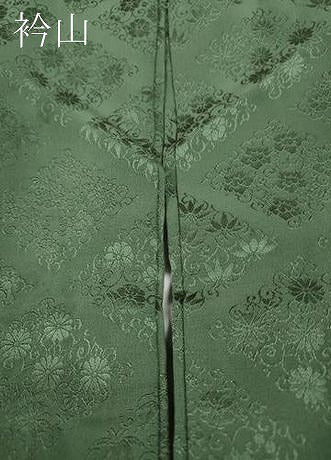 平和屋着物●豪華振袖　菱花唐草地紋　老竹色　正絹　逸品　CABB6232ut 楽天市場】平和屋着物○豪華振袖 菱花唐草地紋 老竹色 正絹 逸品