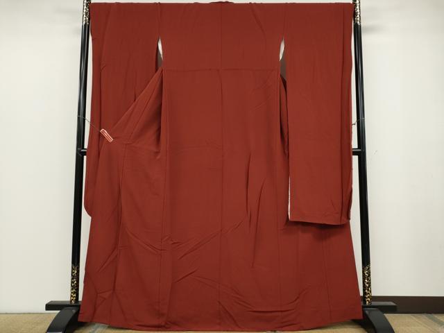 平和屋着物●豪華振袖　赤胴色　正絹　逸品　CABB6236ut