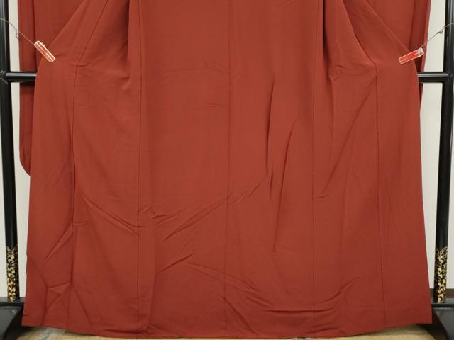 平和屋着物●豪華振袖　赤胴色　正絹　逸品　CABB6236ut