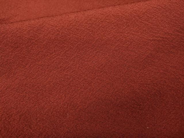 平和屋着物●豪華振袖　赤胴色　正絹　逸品　CABB6236ut