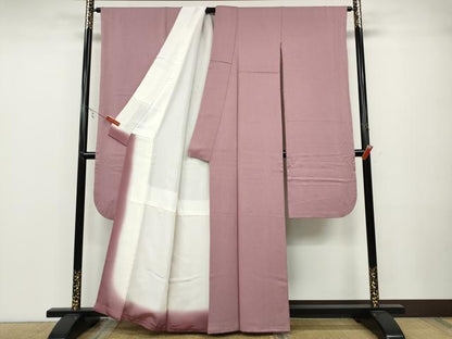 平和屋着物●豪華振袖　石竹色　正絹　逸品　CABB6242ut