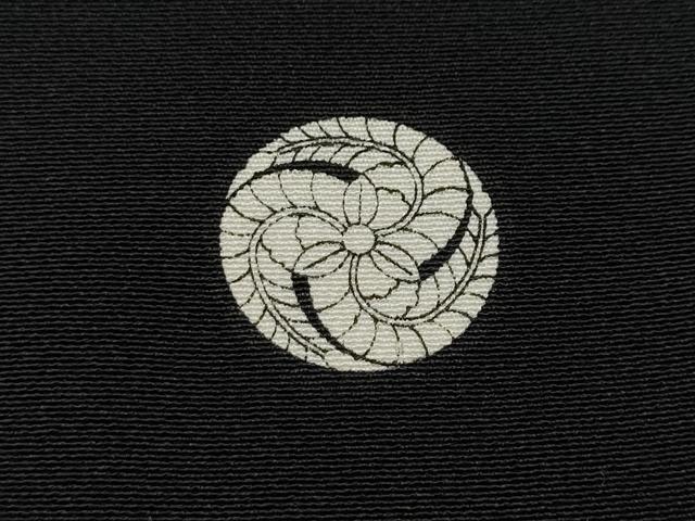 平和屋着物●蓑虫工芸作家　田尾笛秋　黒留袖　人物文　正絹　逸品　CABB6248ut