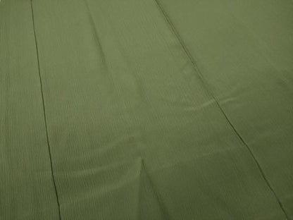 平和屋着物●振袖用長襦袢　無双仕立て　岩井茶色　正絹　逸品　CABB6257ut