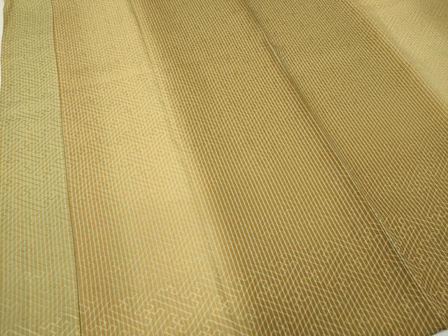 平和屋着物●長襦袢　袷　縞　正絹　逸品　未使用　CABB6259ut