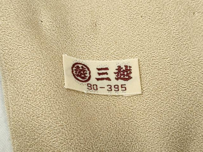 平和屋着物●豪華色留袖　駒刺繍　束ね熨斗花文　暈し染め　金彩　三越扱い　正絹　逸品　CABB6267ut