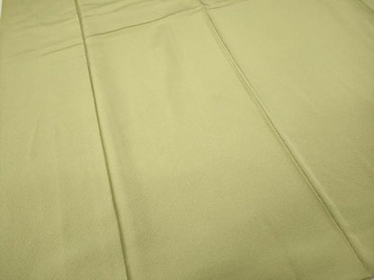 平和屋着物●本草木染作家　瑞寶　色無地　堅牢染草木　蒸栗色　証紙付き　正絹　逸品　CABB6289ut