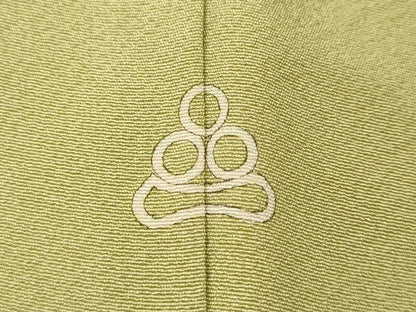 平和屋着物●本草木染作家　瑞寶　色無地　堅牢染草木　蒸栗色　証紙付き　正絹　逸品　CABB6289ut