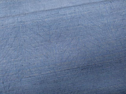 平和屋着物●上質な紬　霞草木文　正絹　逸品　CABB6293ut