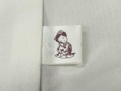 平和屋着物●紋屋井関　御寮織　お召　桐竹鳳凰文　臙脂色　正絹　逸品　CABB6320ut