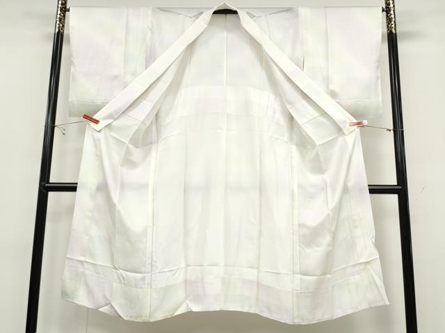 平和屋着物●長襦袢　無双仕立て　霞文　暈し染め　正絹　逸品　未使用　CABB6328ut