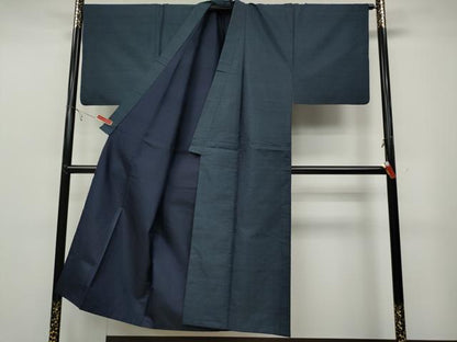 平和屋着物●男性 本場大島紬 アンサンブル 吉祥文 正絹 逸品 CABB6353ut