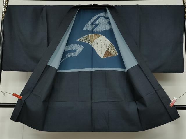平和屋着物●男性 本場大島紬 アンサンブル 100亀甲 総詰め 正絹 逸品 CABB6354ut