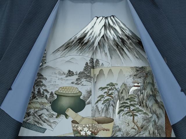 平和屋着物●男性 本場大島紬 アンサンブル 100亀甲 総詰め 正絹 逸品 CABB6356ut