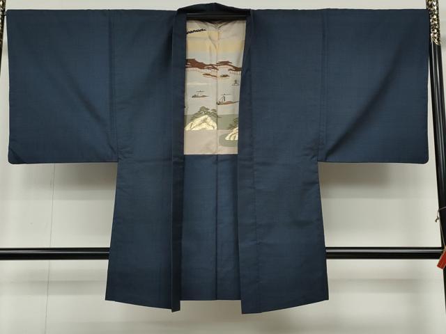 平和屋着物●男性 本場大島紬 アンサンブル 100亀甲 総詰め 正絹 逸品 CABB6358ut