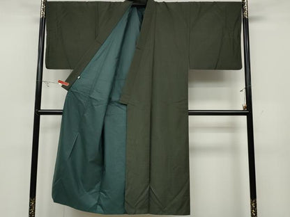 平和屋着物●男性　本場大島紬　アンサンブル　吉祥文　正絹　逸品　CABB6360ut